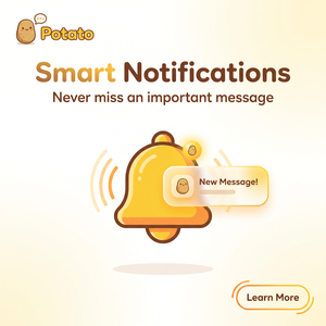 POTATO品牌 - Potato聊天软件营销推广：推荐奖励、邀请返利、活动优惠