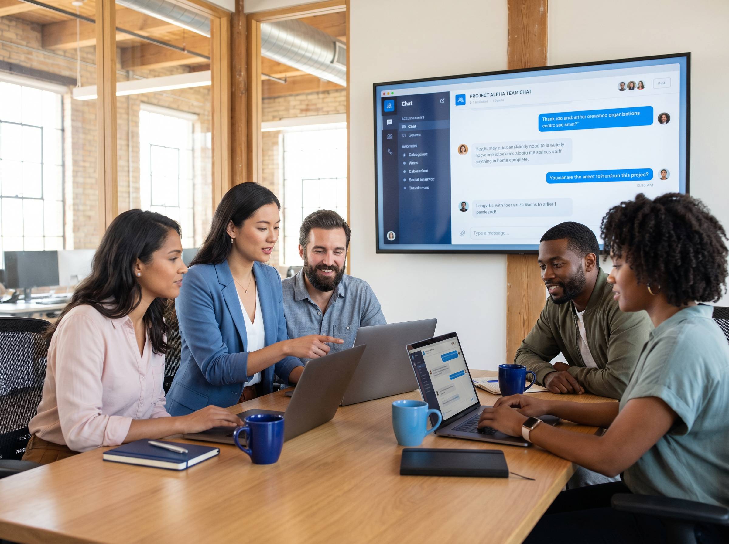 POTATO品牌团队协作办公场景